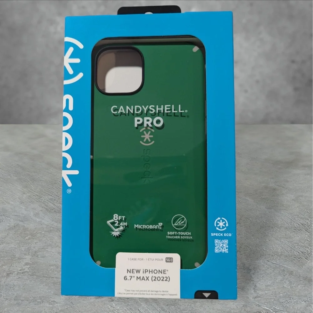 G1 Speck Candyshell Pro Case for Apple iPhone 6.7 Max 2022 | 15 & 14 Plus- Green
